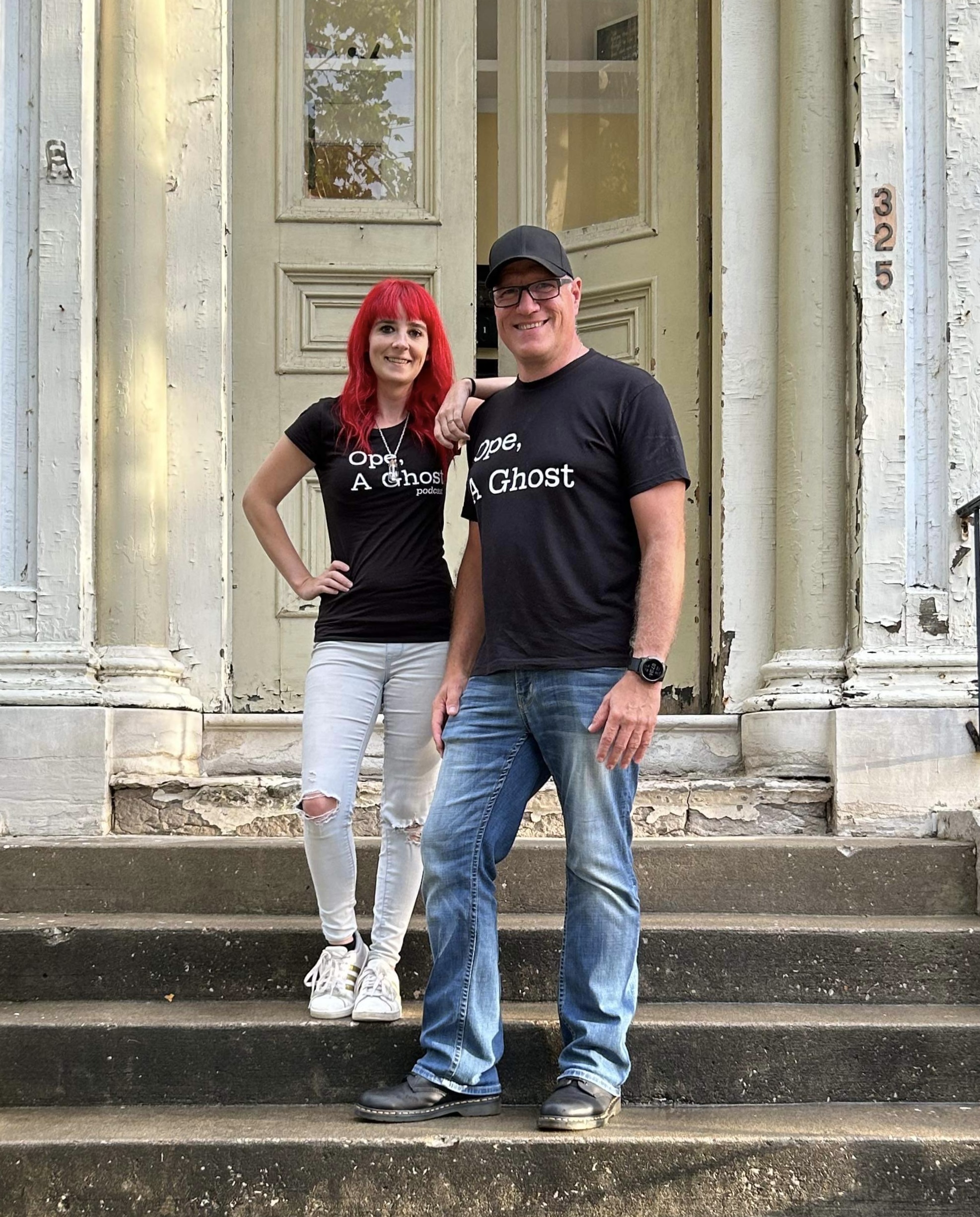 Jonathan and Heaven, hosts of Ope, A Ghost